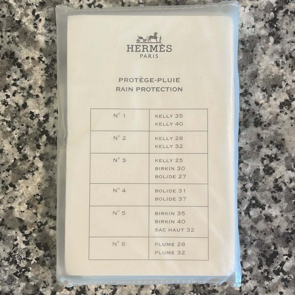 Authentic Hermes Raincoat #1 Kelly 35&40